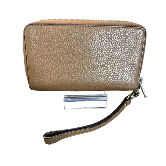 Michael Kors Pebbled Leather Zippy Long Wallet - Picture 3 of 12